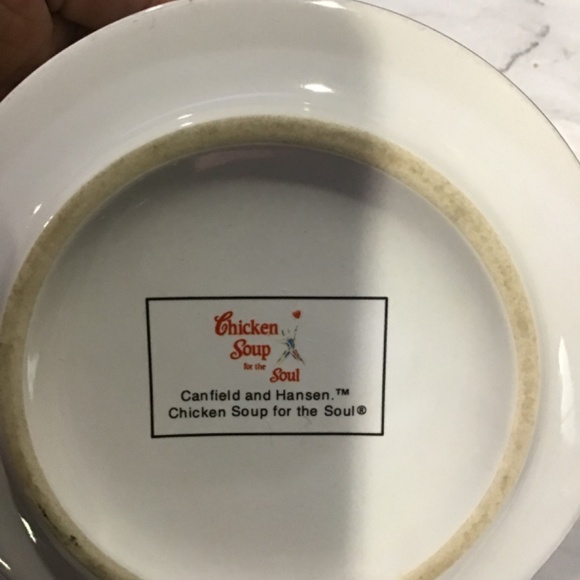 Vintage Inspirational Chicken Soup for the Soul Mug/Soup Bowl White Wide - Picture 5 of 6